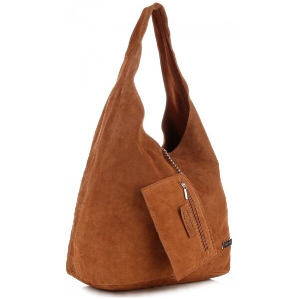 Kožené kabelka shopper bag Vittoria Gotti ryšavá V8802 64502421