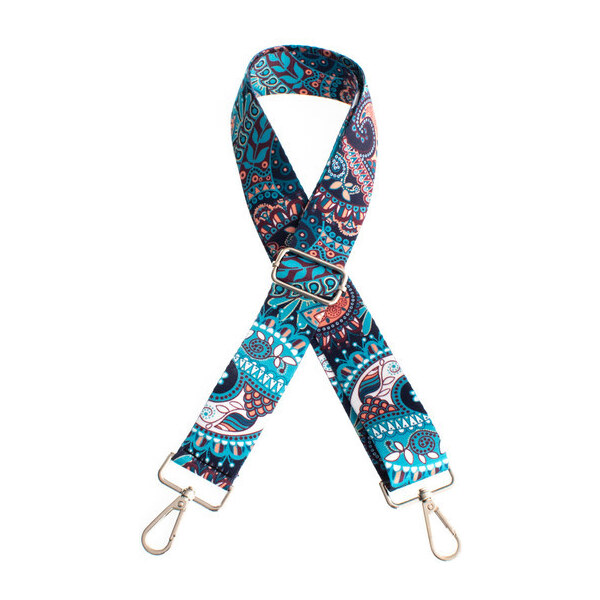 Fashion Only Popruh - orient kvetinový modrý 49046283