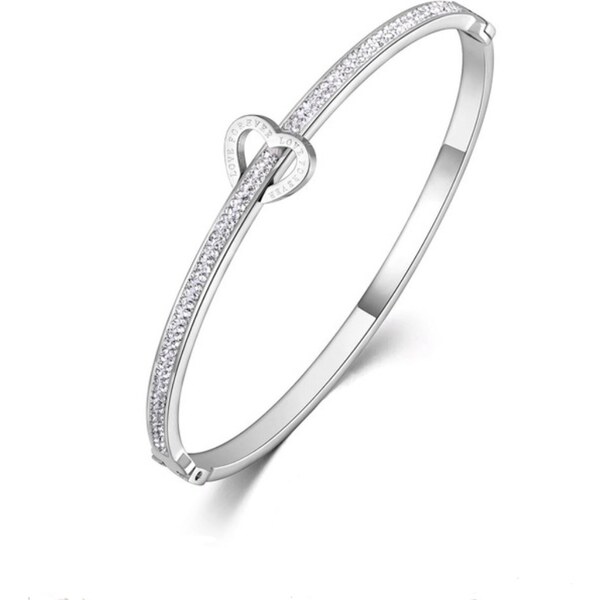 Glory Náramok Roma srdiečko strieborná 971 36331891