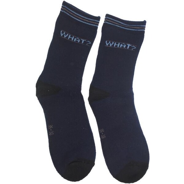 AURA.VIA Tmavomodré ponožky LUCKY 36333571