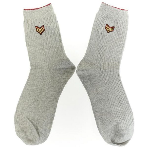 AURA.VIA Sivé ponožky GING 36333613