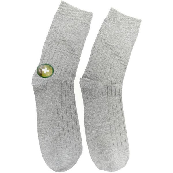 AURA.VIA Sivé ponožky BAMBOO 36333640