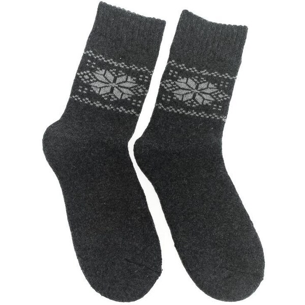 AURA.VIA Tmavosivé ponožky ERDE 36333656