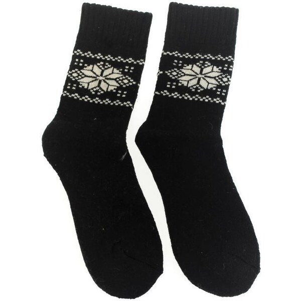 AURA.VIA Čierne ponožky ERDE 36333659