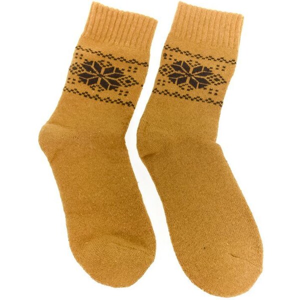 AURA.VIA Horčicové ponožky ERDE 36333661