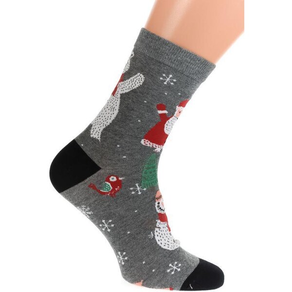 AURA.VIA Sivé ponožky VIANKY 36333668