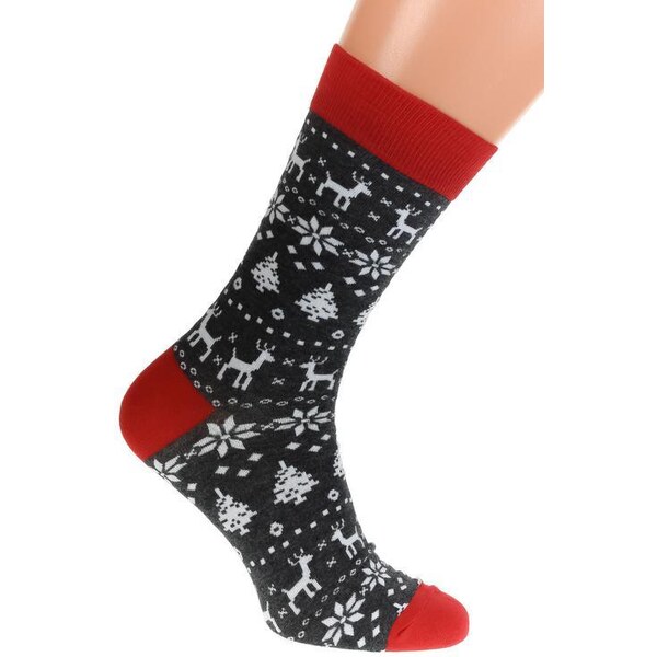 AURA.VIA Tmavosivé ponožky VIANOCE 36333692