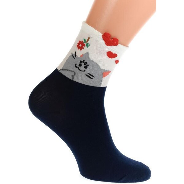 AURA.VIA Tmavomodré ponožky CARR 36333717