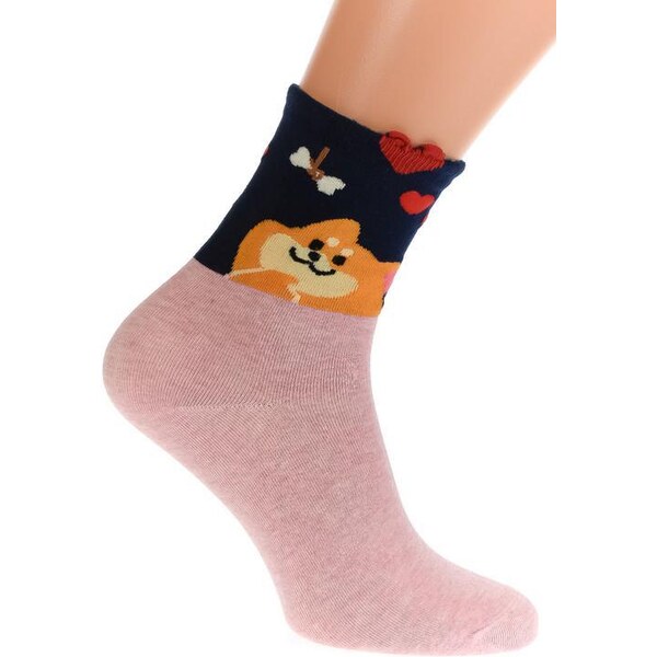 AURA.VIA Ružové ponožky CARR 36333718