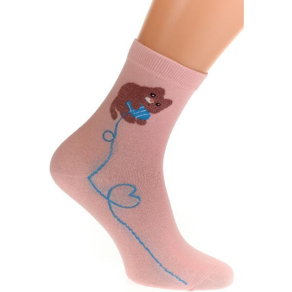 AURA.VIA Ružové ponožky HERTZ 36333721