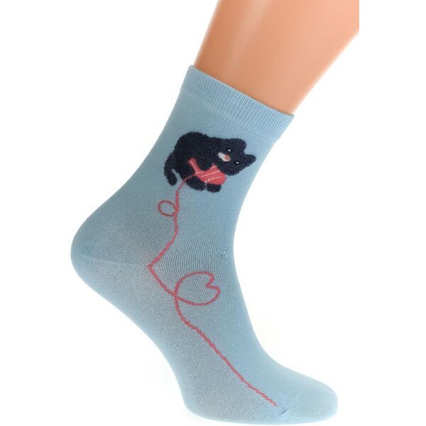 AURA.VIA Modré ponožky HERTZ 36333723