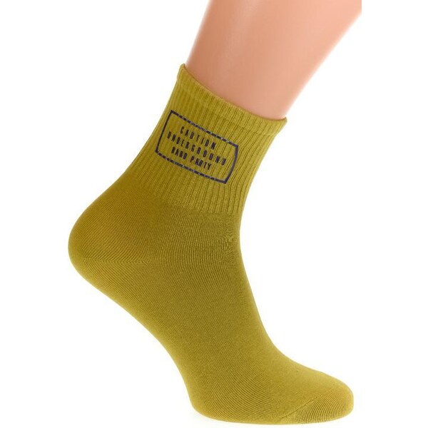 AURA.VIA Horčicové ponožky HARD 36333735