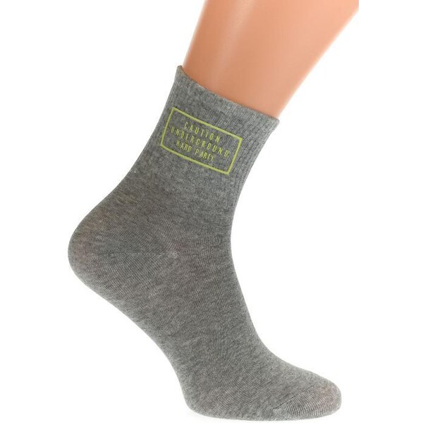 AURA.VIA Sivé ponožky HARD 36333738