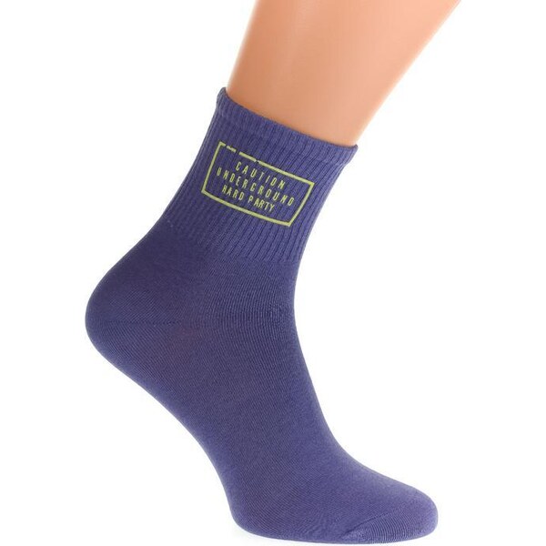 AURA.VIA Fialové ponožky HARD 36333740