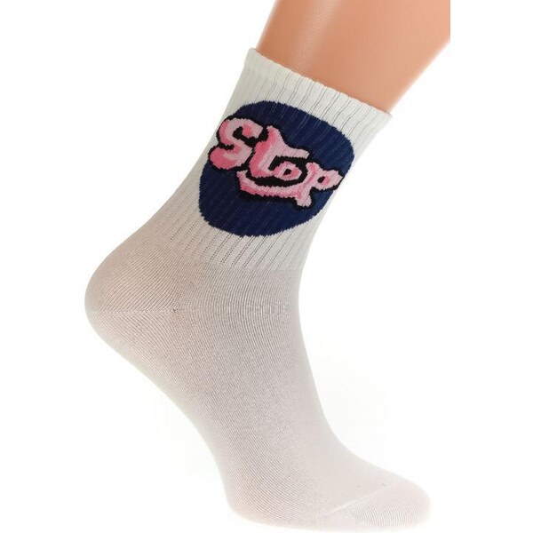 AURA.VIA Biele ponožky RAD 36333748