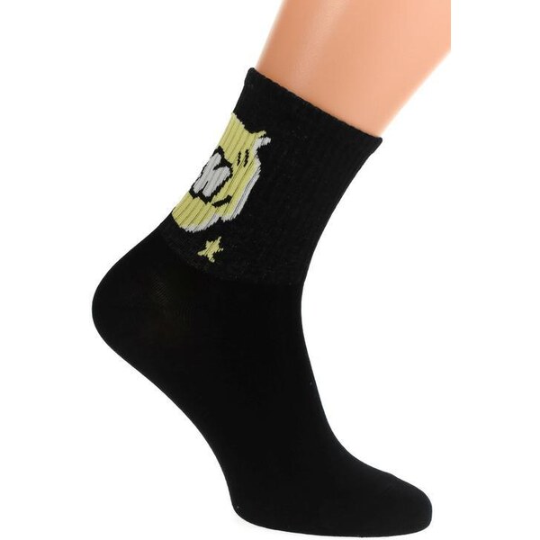 AURA.VIA Čierne ponožky RAD 36333749