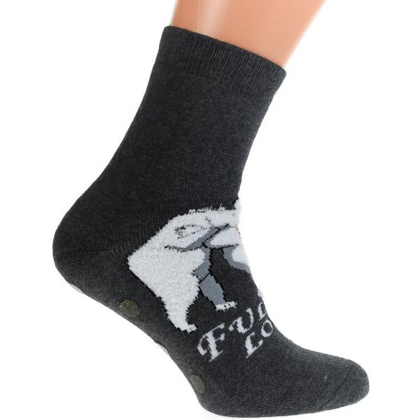 AURA.VIA Termo tmavosivé ponožky SNOW 36333745