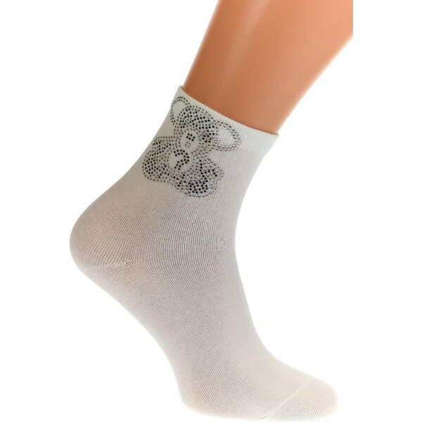 AURA.VIA Biele ponožky NIFI 36333764