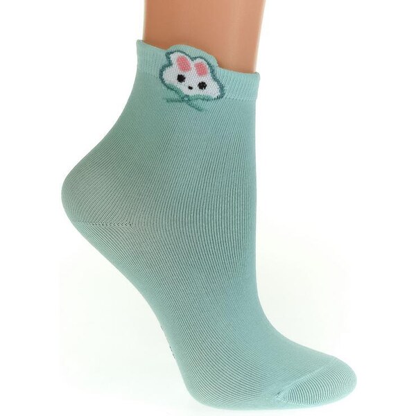 AURA.VIA Zelené ponožky GINA 36333777