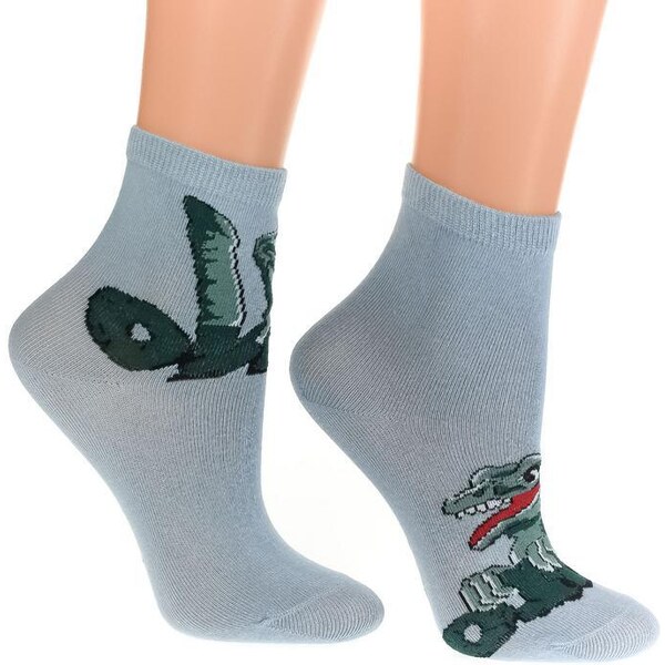 AURA.VIA Modré ponožky JINNY 36333781