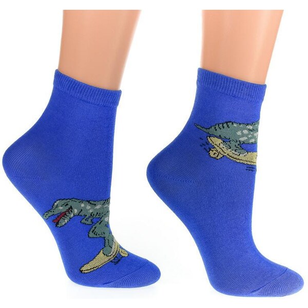 AURA.VIA Modré ponožky JINNY 36333784