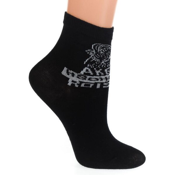 AURA.VIA Čierne ponožky JINNY 36333785