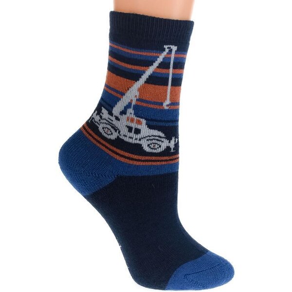 AURA.VIA Tmavomodré ponožky BAGER 36333796