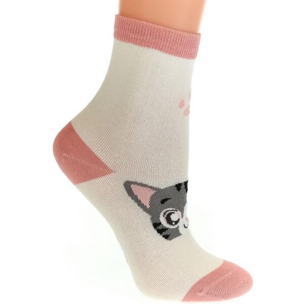 AURA.VIA Biele ponožky ABBYS 36333817