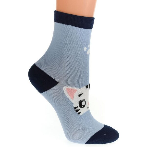 AURA.VIA Modré ponožky ABBYS 36333818