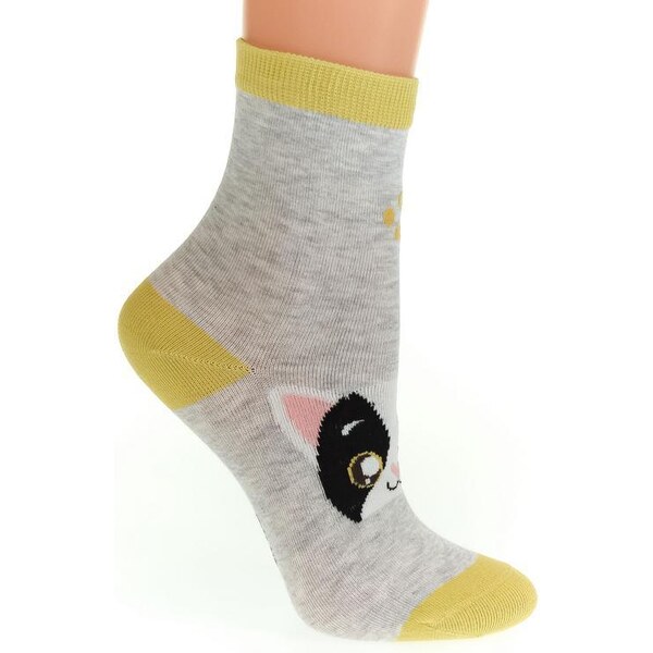 AURA.VIA Sivé ponožky ABBYS 36333820