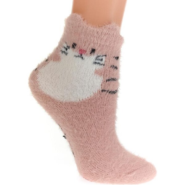 AURA.VIA Termo ružové ponožky ANY 36333826