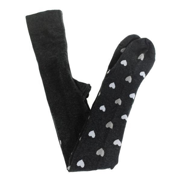 AURA.VIA Detské tmavosivé pančuchy LOVE 36333832