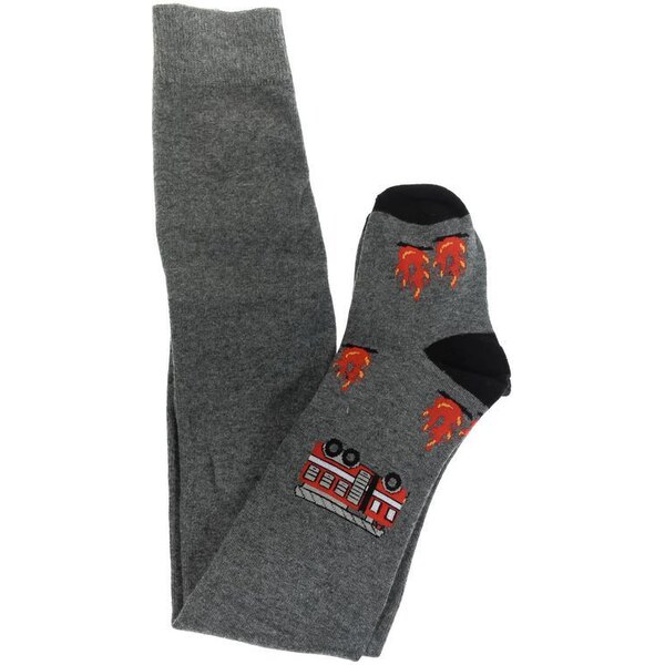 AURA.VIA Detské tmavosivé pančuchy FIRE 36333834