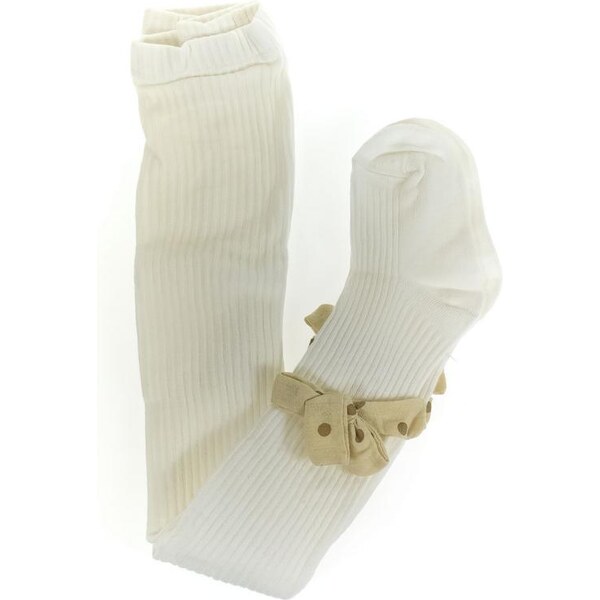 AURA.VIA Detské biele pančuchy RONY 36333839