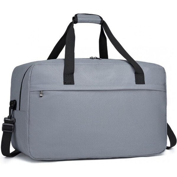 Cestovná taška KONO unisex veľká svetlosivá 36343328