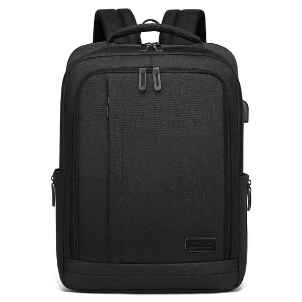 Ruksak - KONO do práce s USB portom čierny 65284911