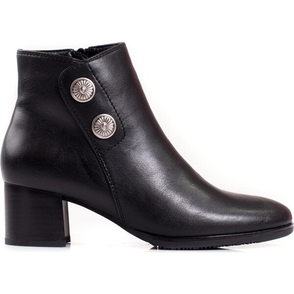 SHELOVET Klasické dámske členkové topánky na stĺpiku HF284A-B 66149273