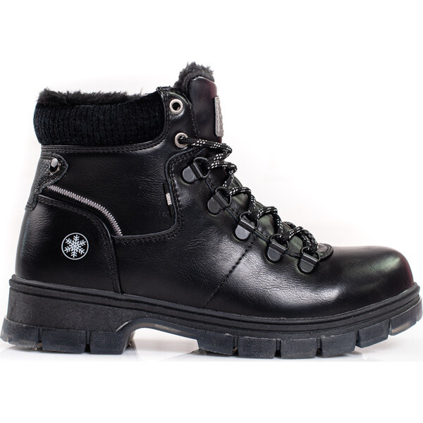 Goodin Čierne dámske traperky GD-CC-32B 36348401