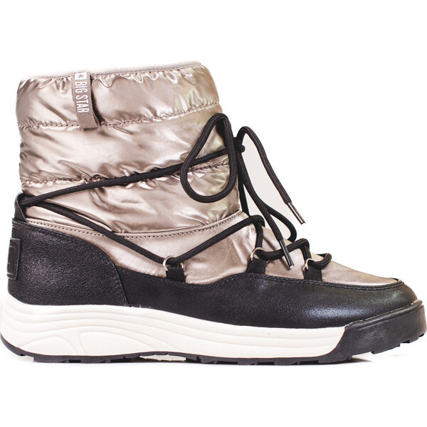 Dámske zlaté snehule BIG STAR KK274275B 36348409