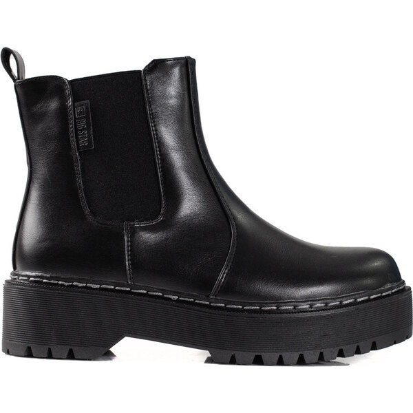 Čierne dámske chelsea topánky BIG STAR II274101B 36348469