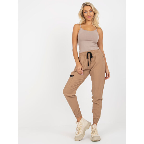 ZULUNA Pants-CHA-SP-2022.18-dark beige 64688486