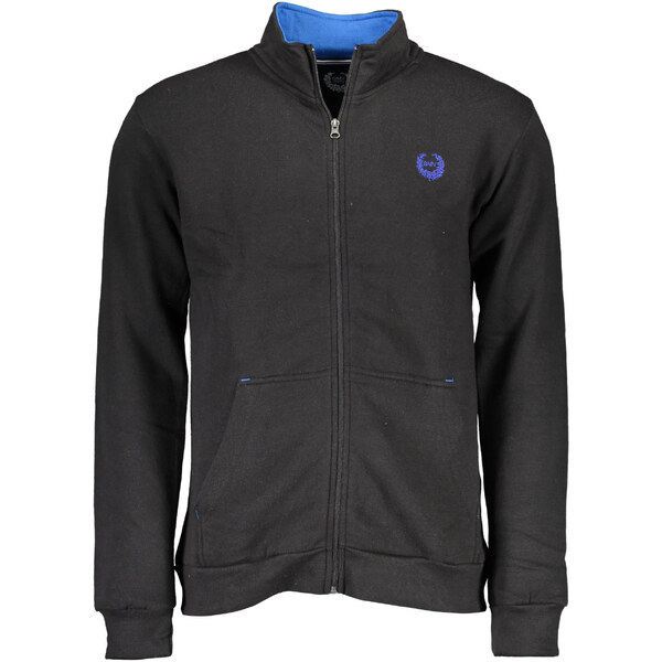 Pánska čierna mikina na zips GIAN MARCO VENTURI 64711295