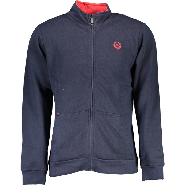 Pánska modrá mikina na zips Gian Marco Venturi 64707414