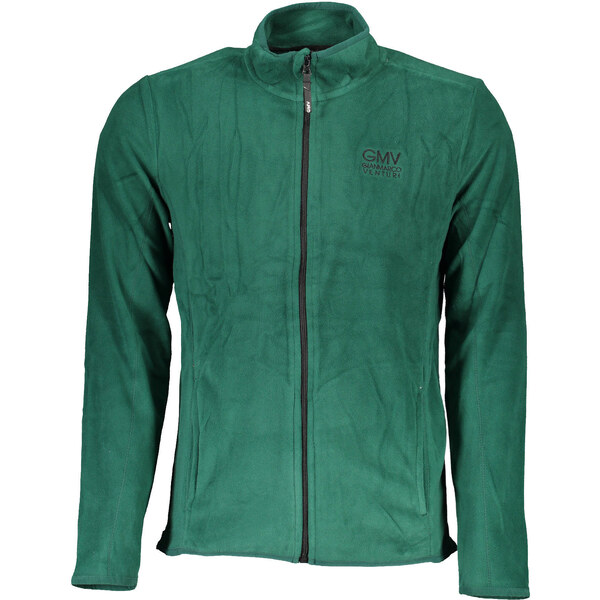 GIAN MARCO VENTURI Pánska zelená mikina na zips 64707341