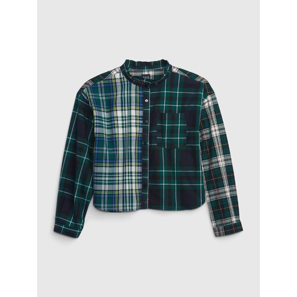 GAP Dívčí kostkovaná košeľa 484117-00 66268326