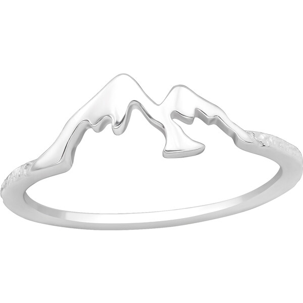 Olivie Strieborný prsteň MOUNTAIN 7486 43528333