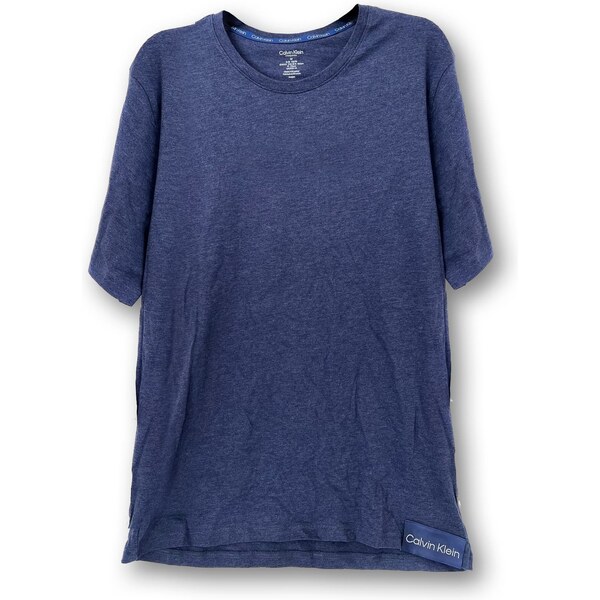 Pánske tričko NM2254E DU1 tm. modré - Calvin Klein 36412021