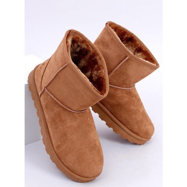 Dámske snehule model 85-848 hnedá - Inello 37863864