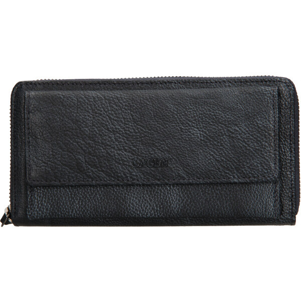 Lagen Dámska kožená peňaženka 2786-017/R charcoal 36413829