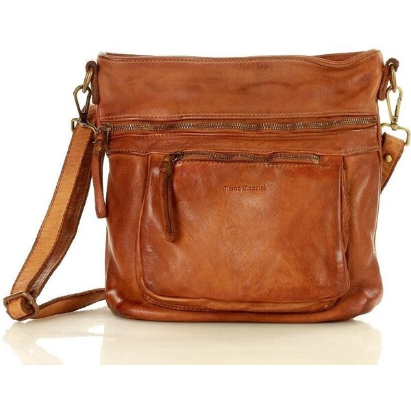 Marco Mazzini handmade MARCO MAZZINI Kožená kabelka na rameno | camel 36416872